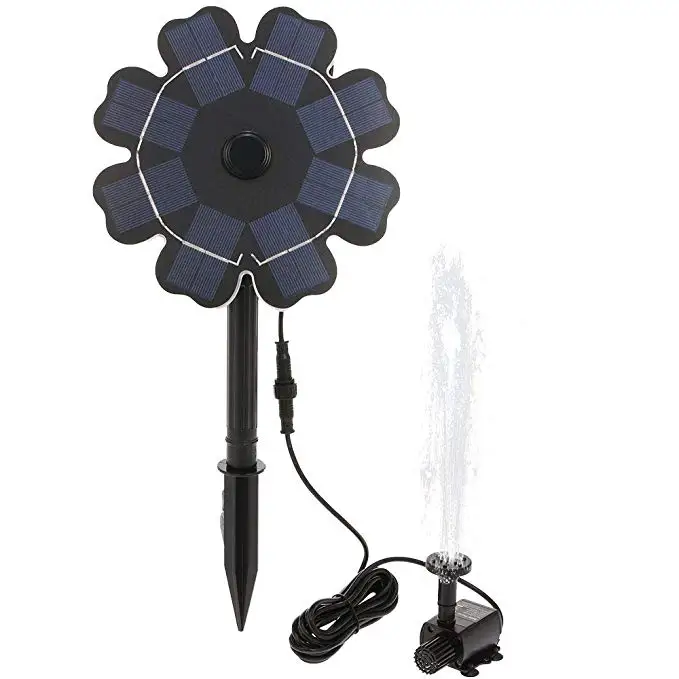 

1.8W Solar Fountain Water Pump For Bird Bath Solar Panel Kit Solar Powered Water Fountain For Small Pond