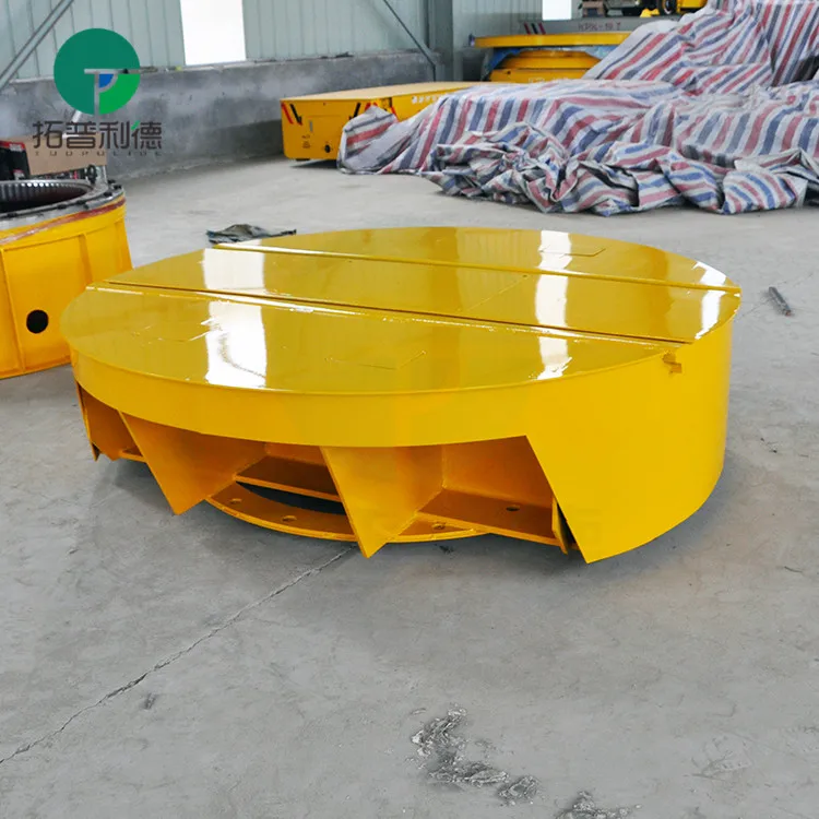 重型机器工厂供应模具转移轨道车转盘