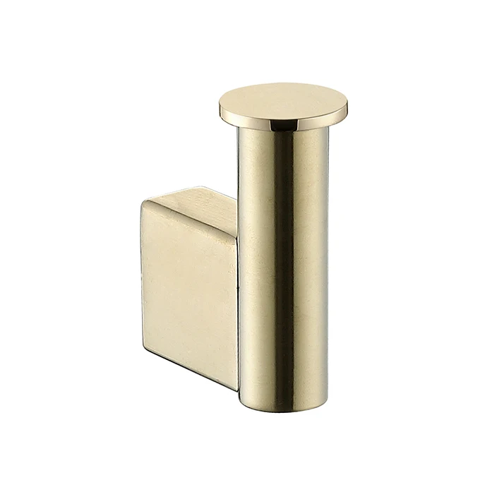 Luxury Gold Bathroom Towel Hooks Coat/Robe Hooks Stainless Steel Heavy Duty Wall Mount for Bedroom Restroom-HOMEDEC Eco-Friendly