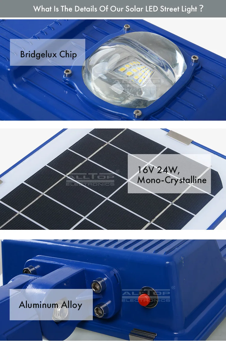 ALLTOP solar led street lights manufacturers functional wholesale