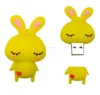 Best Price Wholesale Branded Logo Custom animal usb flash drive, cheap usb flash drives wholesale 3D rabbit pvc usb stick