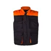 OEM men wholesale workwear cargo construction vest election heated pad vest