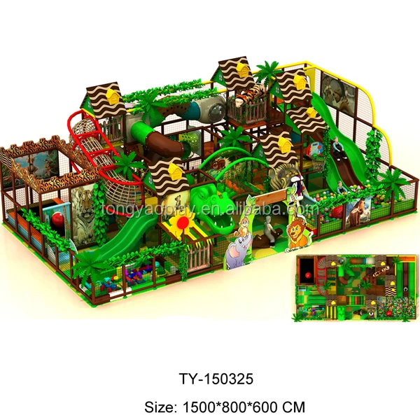 Jungle Playground Equipment Soft Indoor Children Game And Playground
