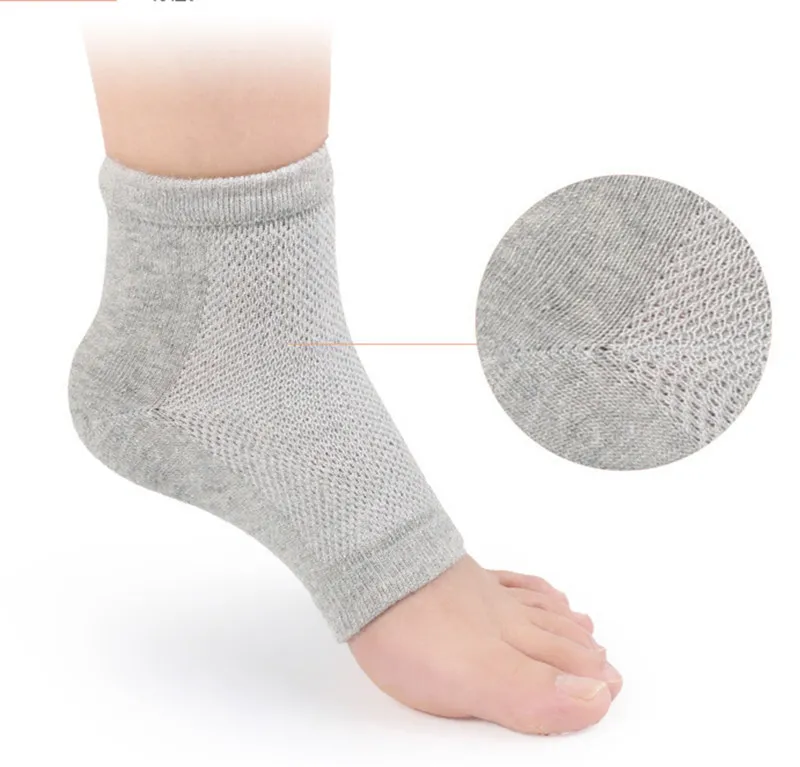 

Silicone gel heel sock to protect heel, Pantone color