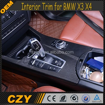 Auto-onderdelen 6 Stks Koolstofvezel X3 Interieur Trim Voor Bmw X3 ... Auto-onderdelen 6 Stks Koolstofvezel X3 Interieur Trim Voor Bmw X3 ...