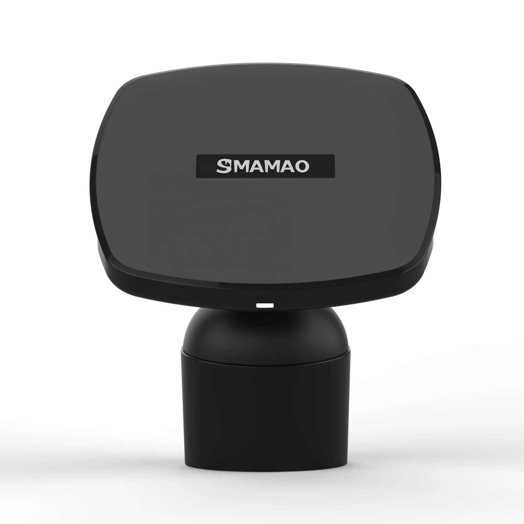 

2019 SMAMAO high quality wireless car charger with magnetic holder Qi car wireless charger, Black