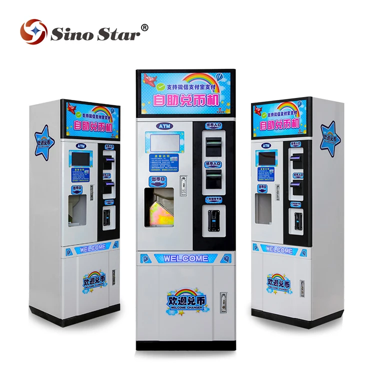 Sino Star Sales Automatic Money Changer Vending Machine Hot Coin