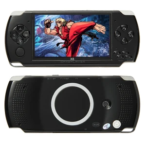 X6 32bits 4.3inch screen Retro Handheld Game player Portable Video Game Console for GBA/Arcade/NES Support Camera,Video,E-book