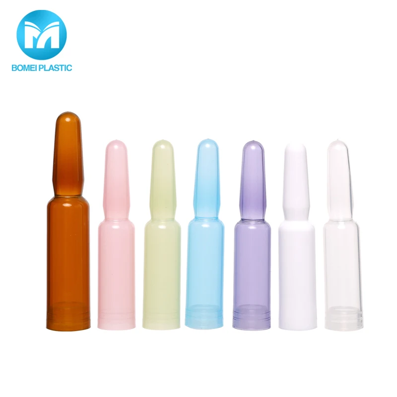 Wholesale Colorful Ampoule Container 1ml Plastic Vial Hyaluronic Acid