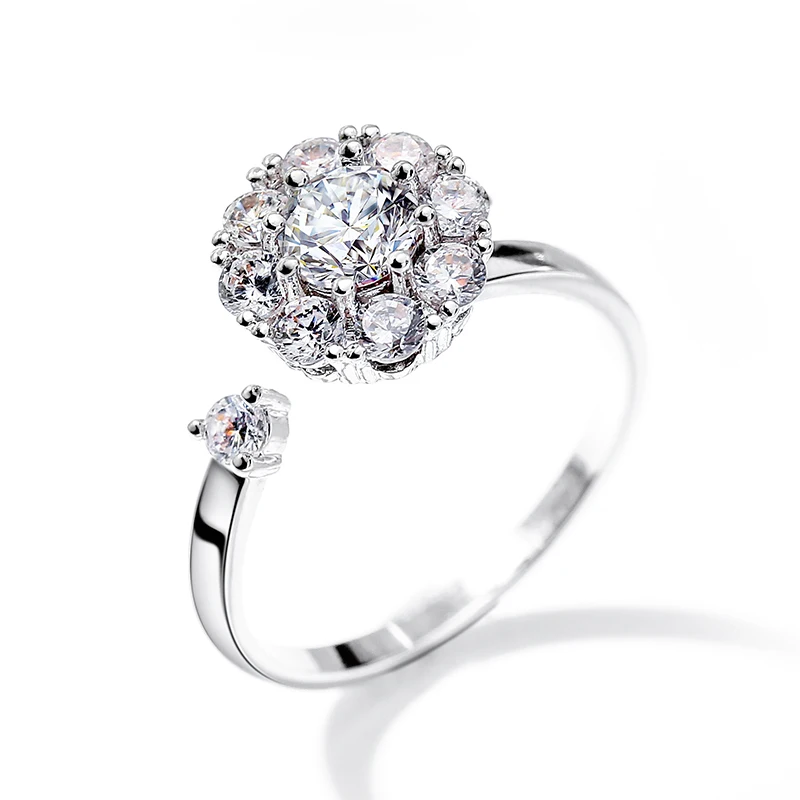 

2019 New 925 Sterling Silver revolving opening Ring, N/a