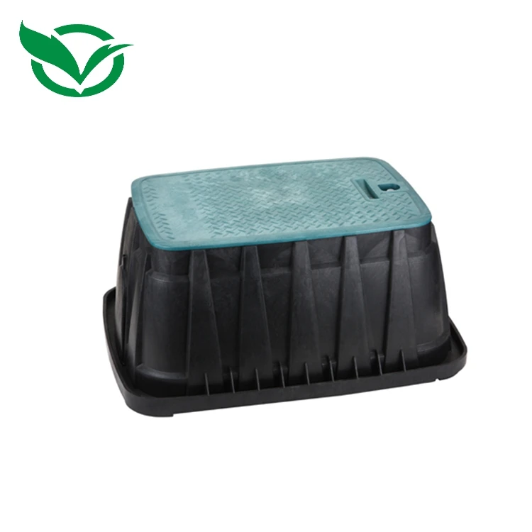 Irrigation Plastic Insulation Rectangular Sprinkler Valve Box With Green Lid 14" Buy Sprinkler