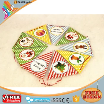 Free Design Decoration Pennant Flag Custom Holidays Banners