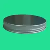 logo debossed silver aluminum closure for plastic jar.83mm diameter aluminum bottle cap