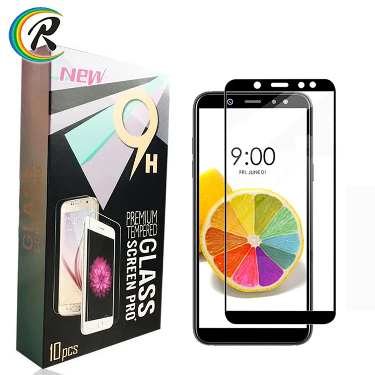 

Amazon Top Seller Full Cover Tempered Glass For Samsung A6 2018 Full Glue Screen Protector