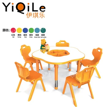 Can Up And Down Wholesale Plastic Table Used Preschool Furniture