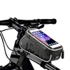 WHEEL UP Wholesale Reflective Bicycle Tube Frame Pannier Bag TPU Touch Screen Cell Phone Cycling Storage Bag