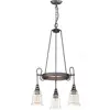 3 light modern wind Black droplight,Applicable to living room, dining-room, study lamp