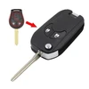 CS027006 Flip Folding Key Shell 2 Buttons For Cube Micra Note Qashqai Juke Remote Key Case
