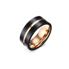 Tungsten Steel Ring Black Creative Jewelry Wholesale Fashion Men Ring
