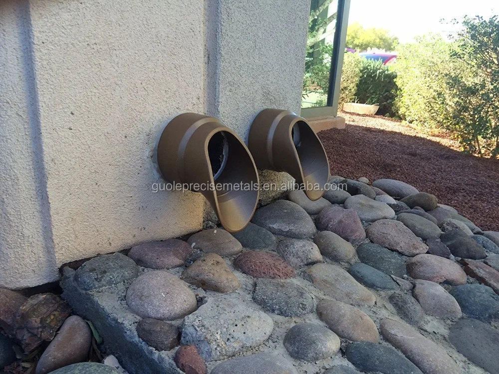 
Flange for PVC Connection in Nickel Bronze finish 