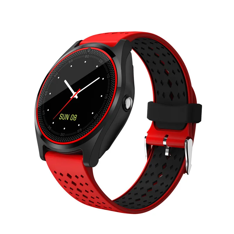 

2019 Factory Wholesale V9hr Smart Watch Touch Screen Heart Rate High Quality SIM Card Smartwatch, N/a