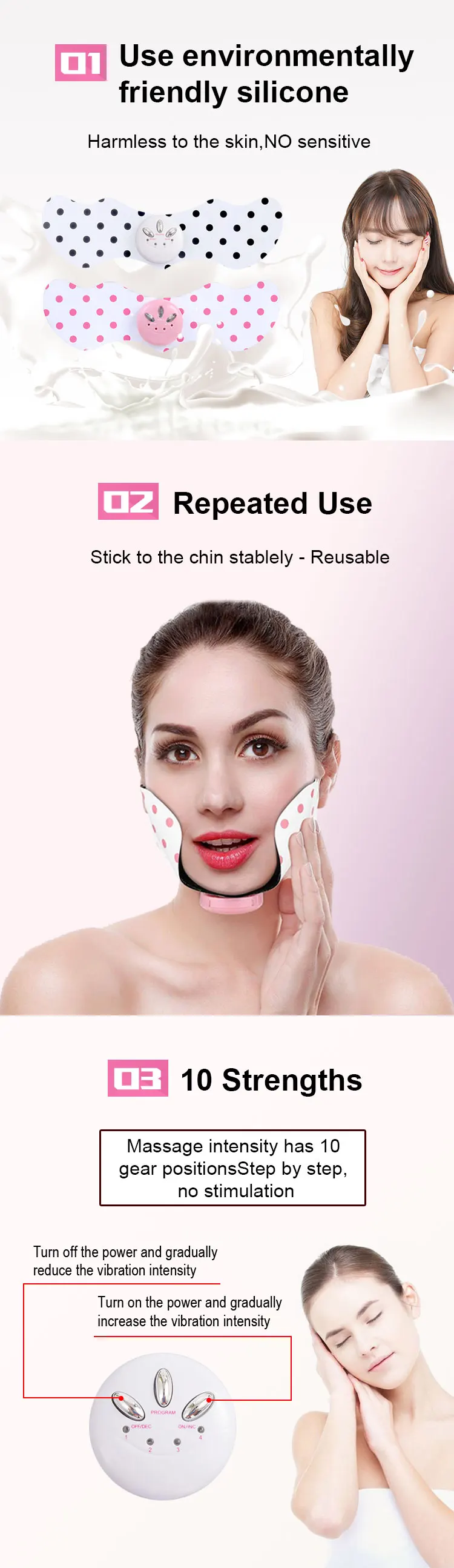 New Revolutionary face v line slimming patch facial cheeks and jawline exercises to lose face fat