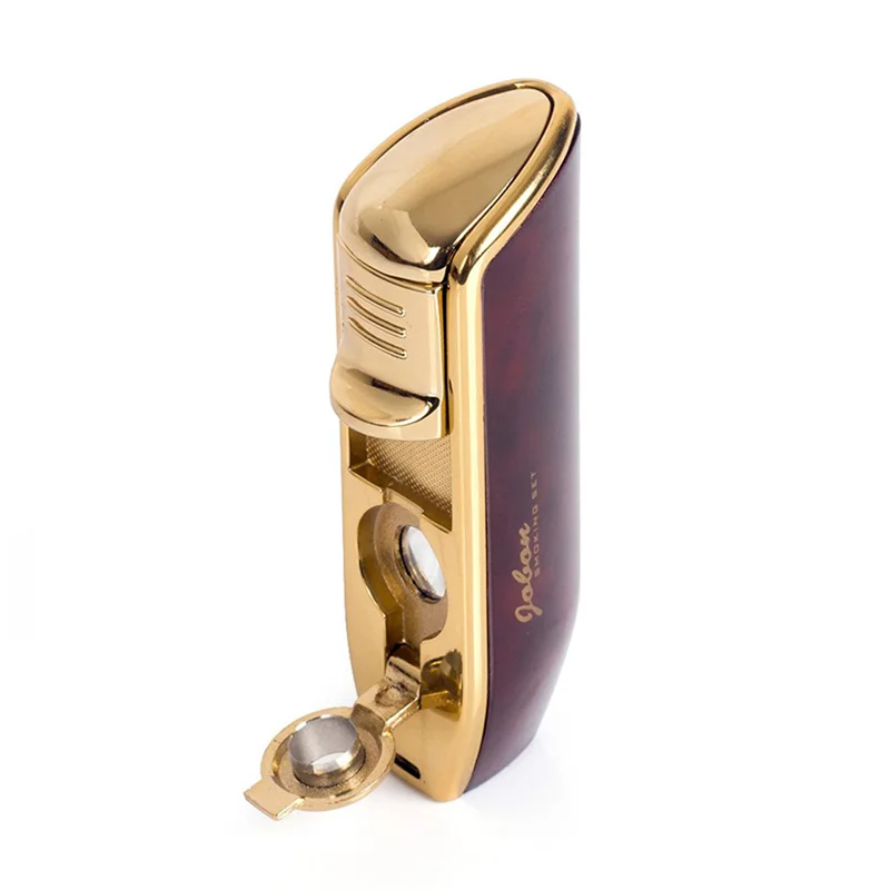 

Cigar 3 Flames Gas Butane Lighters, As show