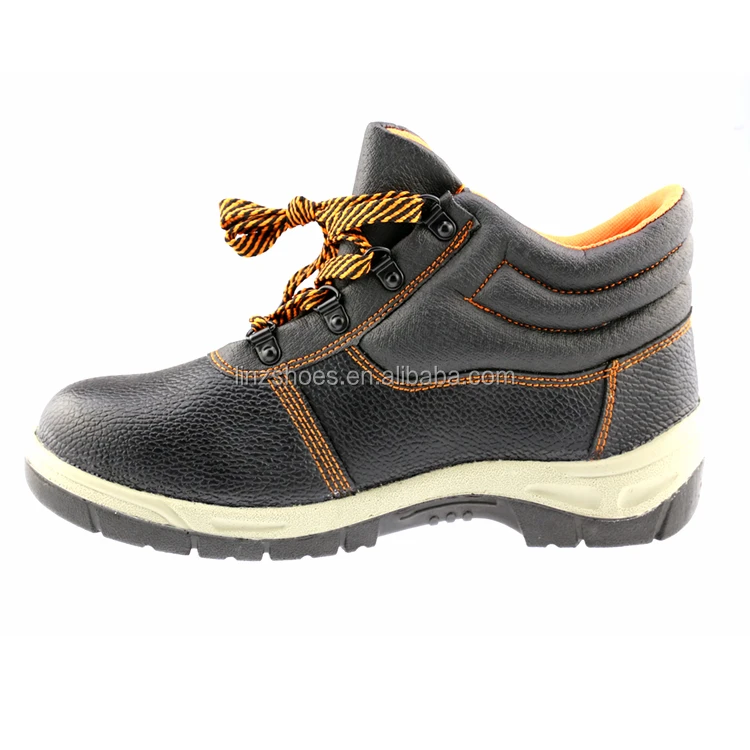 High-quality leather safety shoes anti-smashing Anti-slip Anti-puncture work shoes steel toe safety shoes