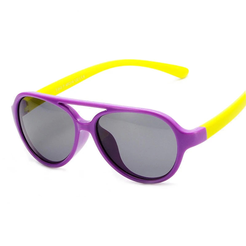 

Flexible TR90 Kids Sunglasses Polarized Oval Sun Glasses UV400 Eyewear Accessories Child Girls Boys Goggles Shades, Picture