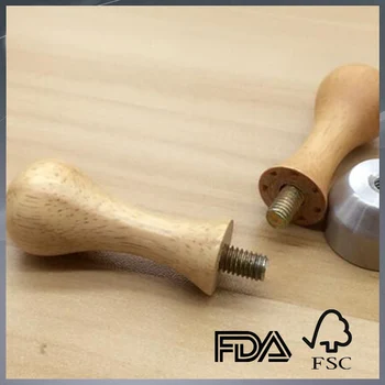 stamp metal wood handle custom blank larger