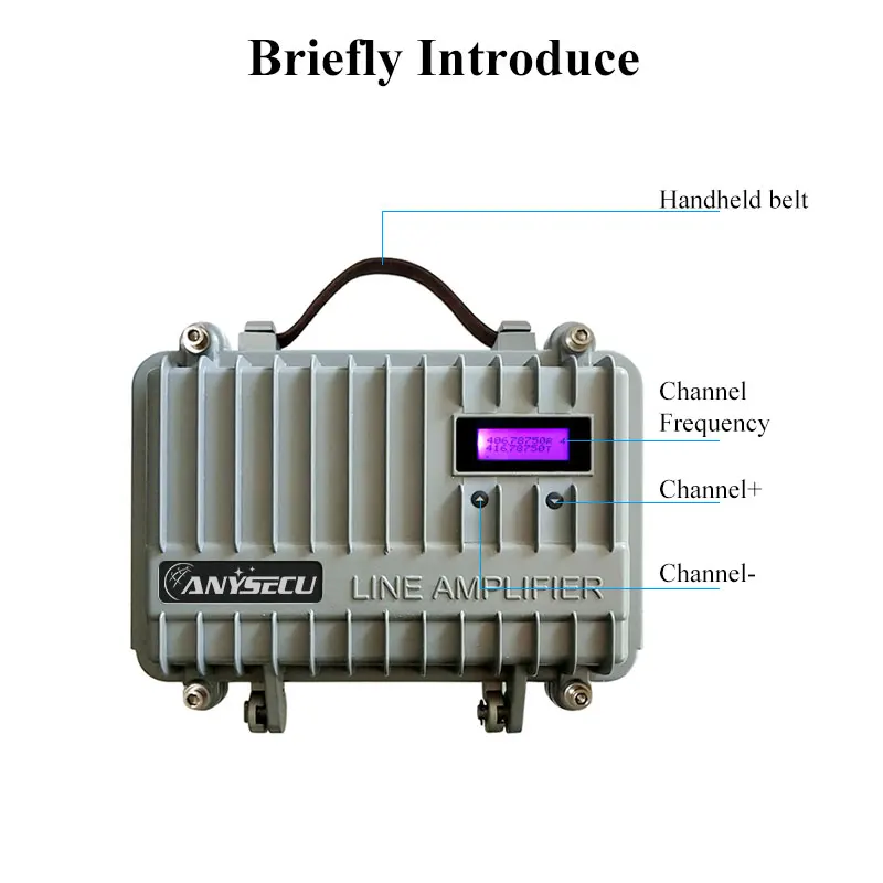 Uhf Mini Walkie Talkie Base Station Rpm9 Portable Radio Repeater 10