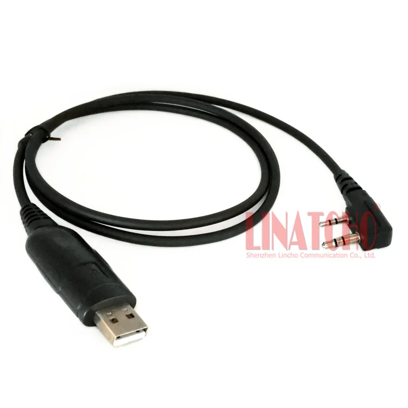 

2 pins TK-2107 TK-3107 baofeng 888s uv-5r most walkie talkie usb programming cable