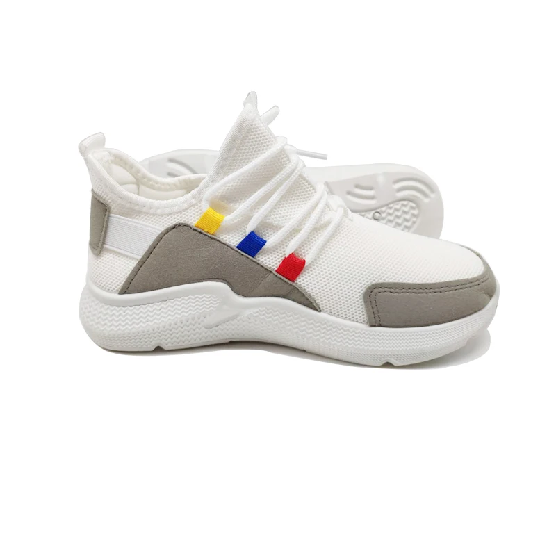 

Factory Price Custom OEM white fashion sports women' shoe, White and grey