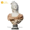 Hand carved natural stone lady bust for sale