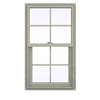 Project price single hung window with Colonial Grids