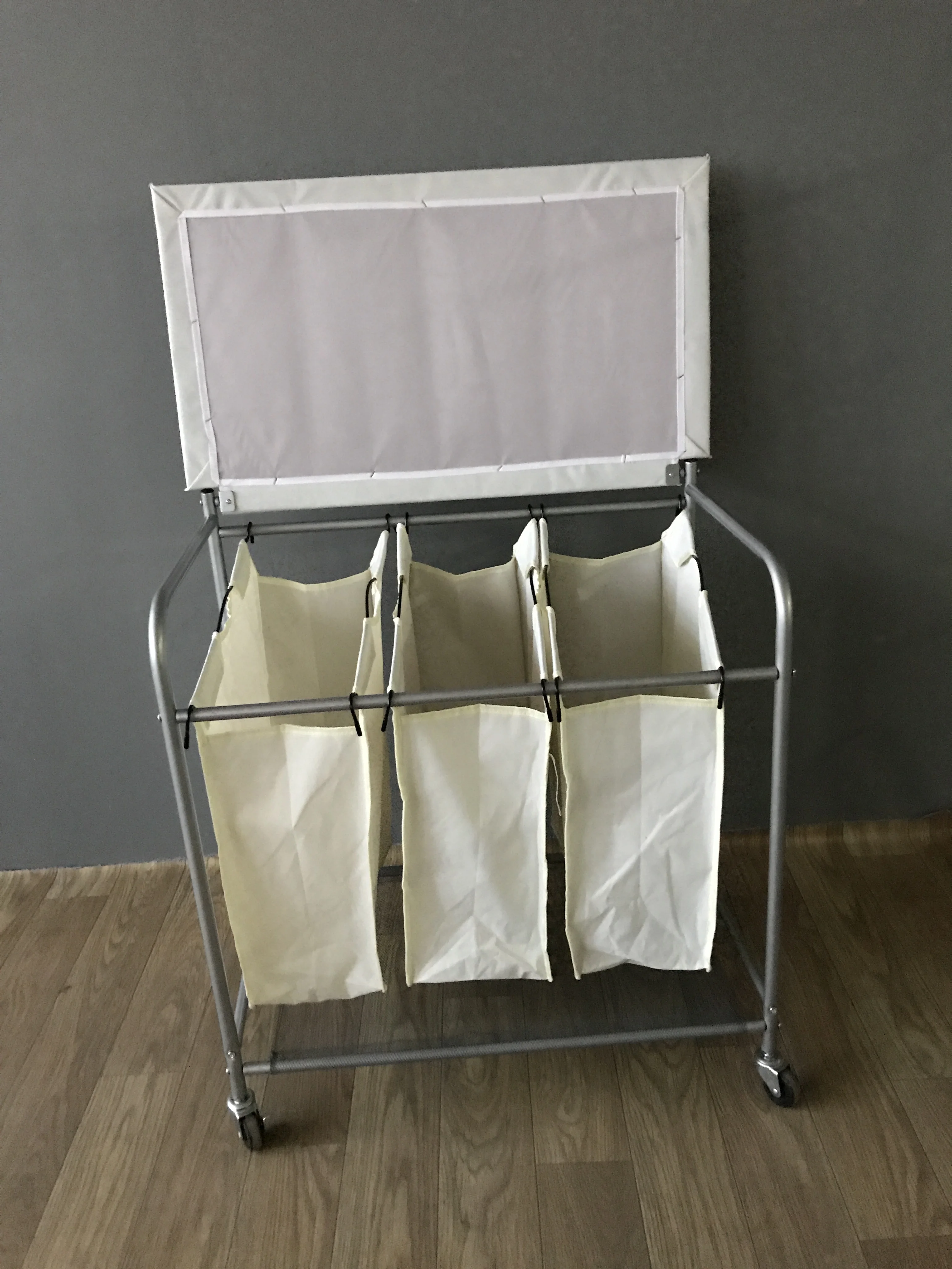 Hotel Laundry Hamper,Fold Able Laundry Bag 3 Liftoff Foldable Laundry