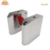 Full Automatic Waist Height Two Ways Flap Barrier Turnstiles Access Control System Machine