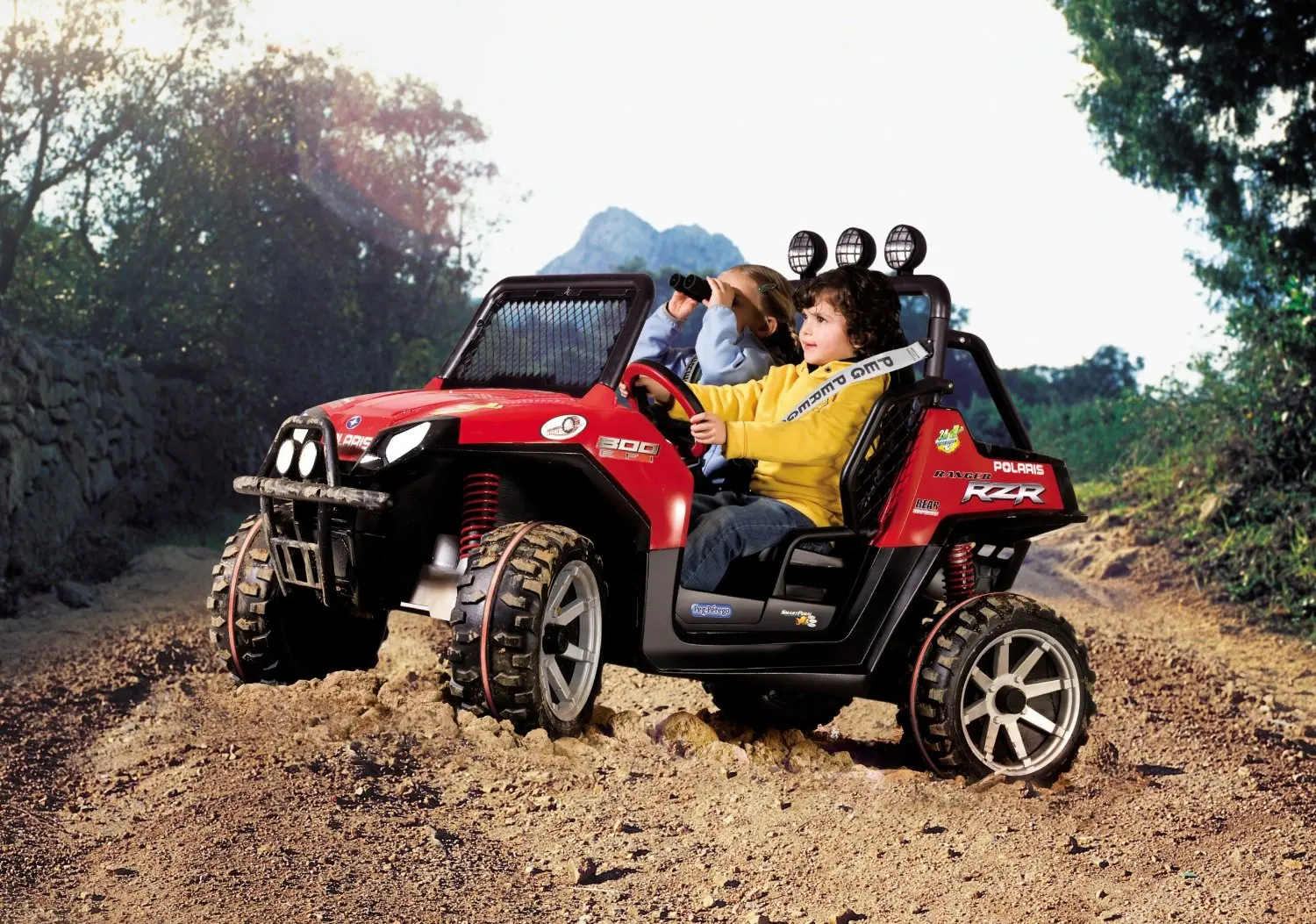 peg perego polaris ranger rzr akülü jeep 24 volt