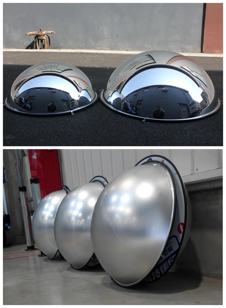 360 Degree Safety Security Spherical Mirror PMMA Acrylic Convex Mirror Full Dome Mirror