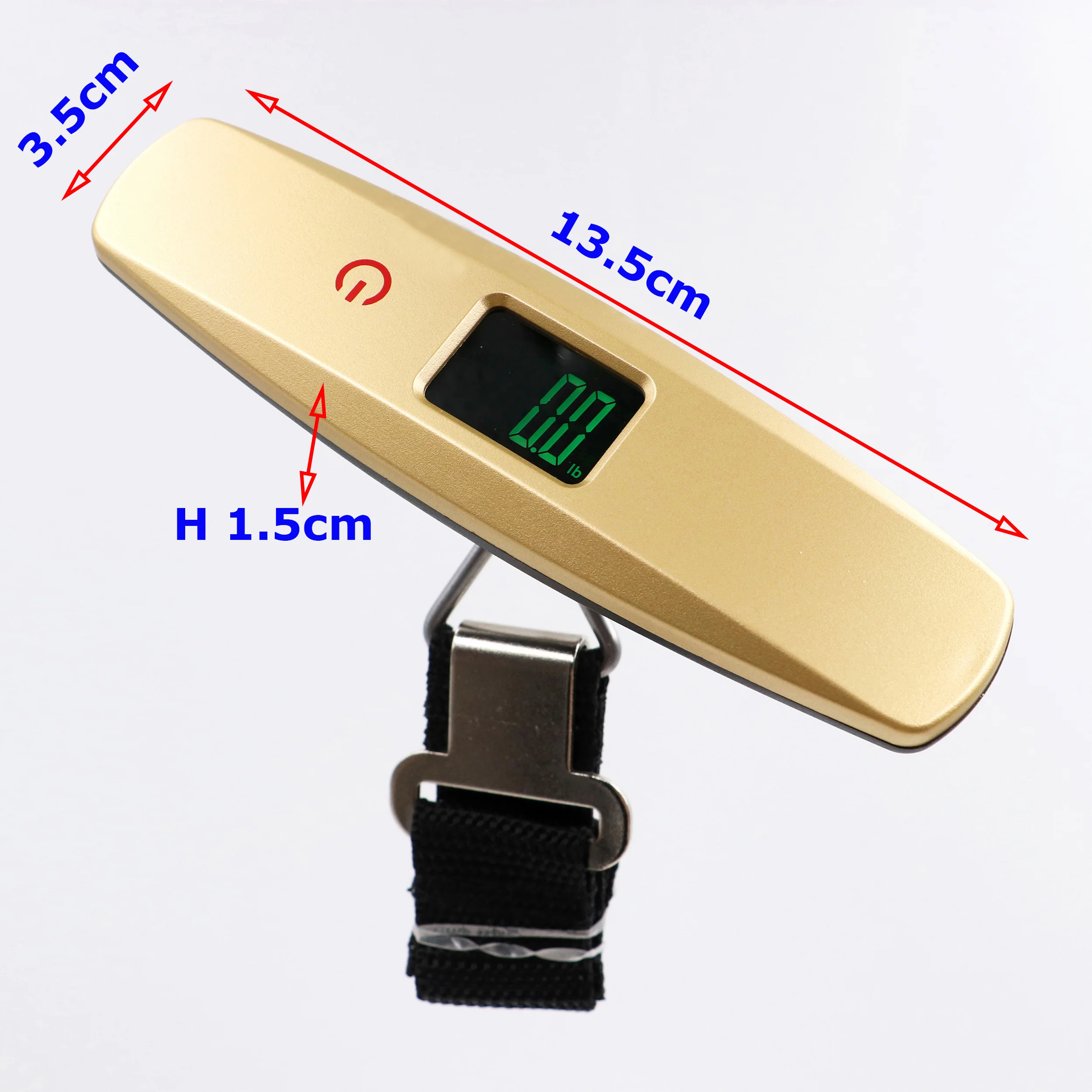 Touch Button Airport Travel Bag Weighing 50kg Digital Hanging Portable