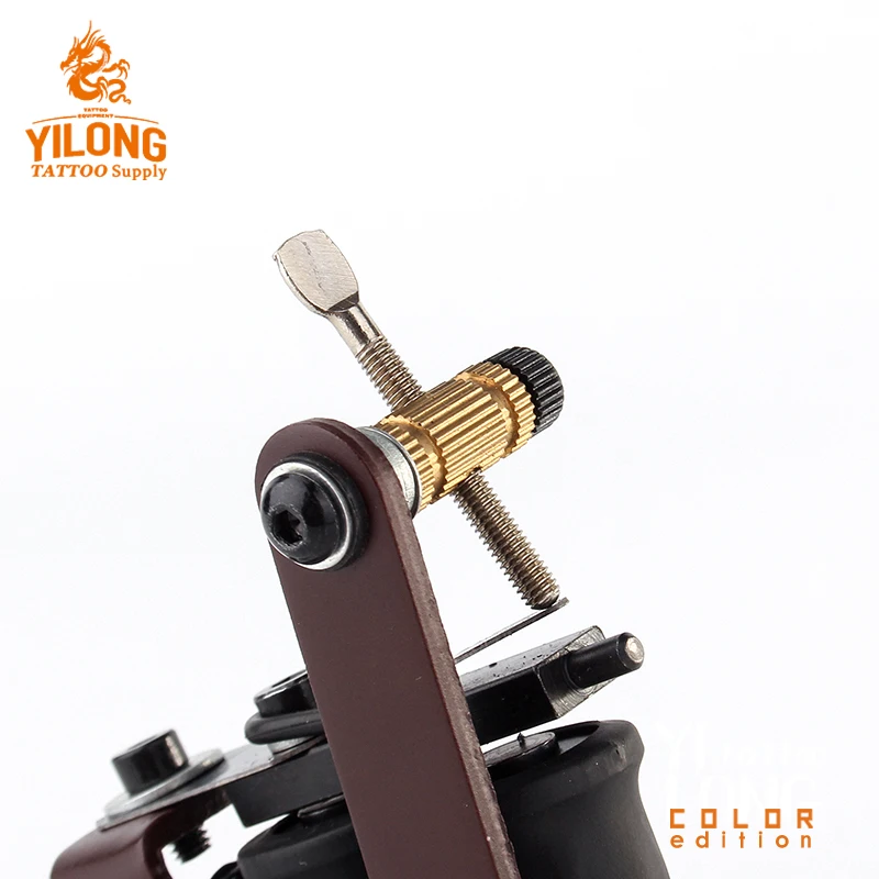 Yilong Iron Tattoo Machine Used for Lined and Shader Steel Coil Tattoo Machine