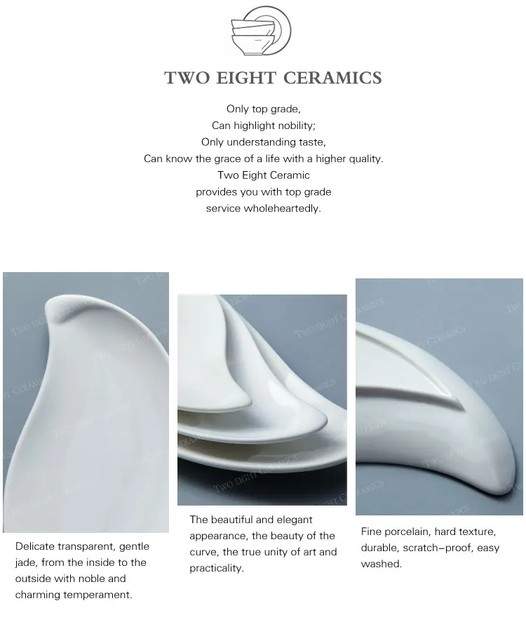2017 new design wholesale dishwasher safe ceramic decorative plate for wedding