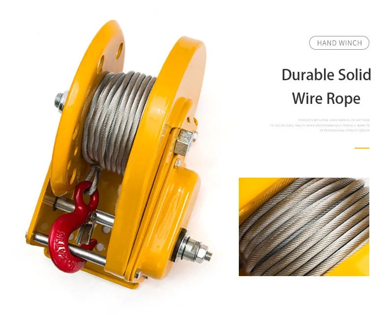 Reversible Small Crank Hand Winch For Lifting And Lowering Buy