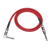 Premium 6.35mm Mono Jack 1/4" TS Cable Unbalanced Guitar Patch Cords Instrument Cable Male to Male
