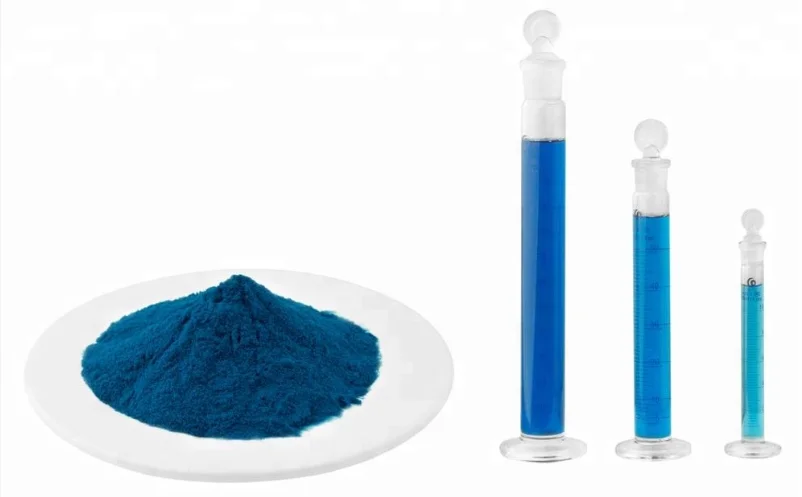 E18 Blue Pigment Organic Food Grade 100% Natural Spirulina Extract Price Phycocyanin Powder