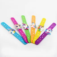 

Star & Unicorn silicone slap bracelet unicorn bracelet for children