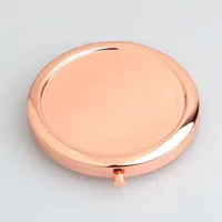 

Rose Gold Pocket Mirror Metal Cosmetic Mirror