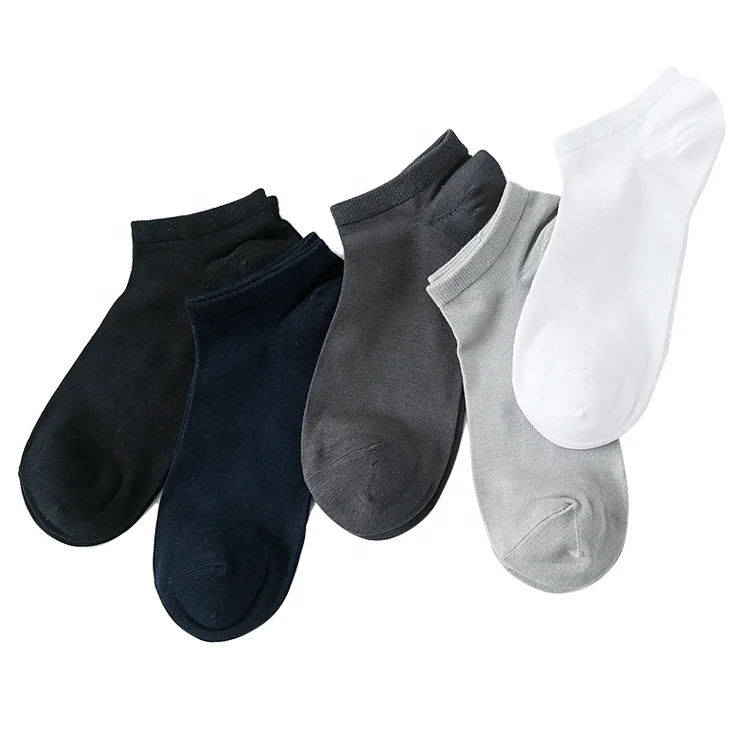 

Fashion Crew Socks Wholesale Organic White Bamboo Fibre Ankle Socks Custom Ankle Bamboo Socks For Unisex, Balck;white;brown;bark blue.gray or customize