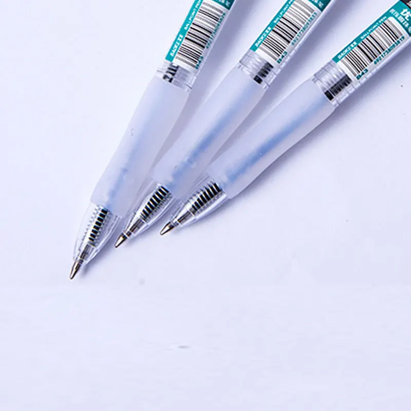Translucent Ball Pen Plastic Tube,1.0mm Stationery Ball Pen,Promotion