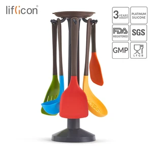 Image of *Liflicon Utensils Sets Cooking Chinese 2019 New Silicone Nylon Kitchen Tools